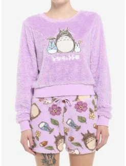 Brand new ❤️ Studio Ghibli My Neighbor Totoro Fuzzy Girls Lounge Set 🔥