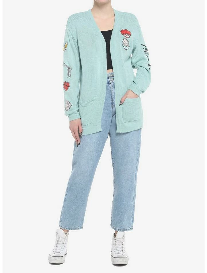 Best Pirce 🤩 Studio Ghibli Ponyo Ramen & Ham Girls Open Cardigan 🛒 - Image 2
