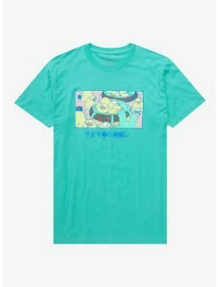 New 🌟 Studio Ghibli Spirited Away Chick Bath Boyfriend Fit Girls T-Shirt 🎉